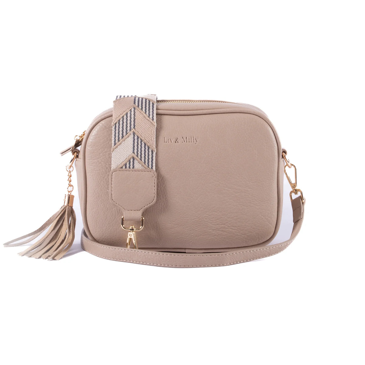 Sally Crossbody Handbag - Latte