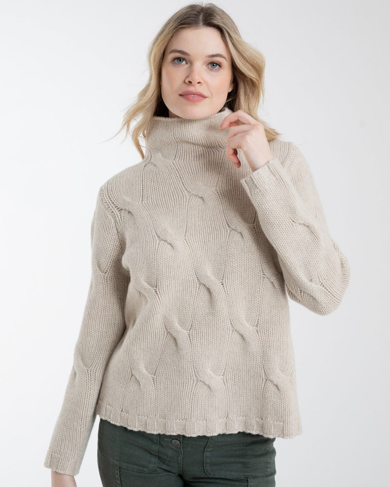 Chunky Oberon Cable Knit - Merino