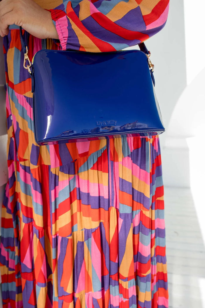 Ravello Cross Body Bag - Blue