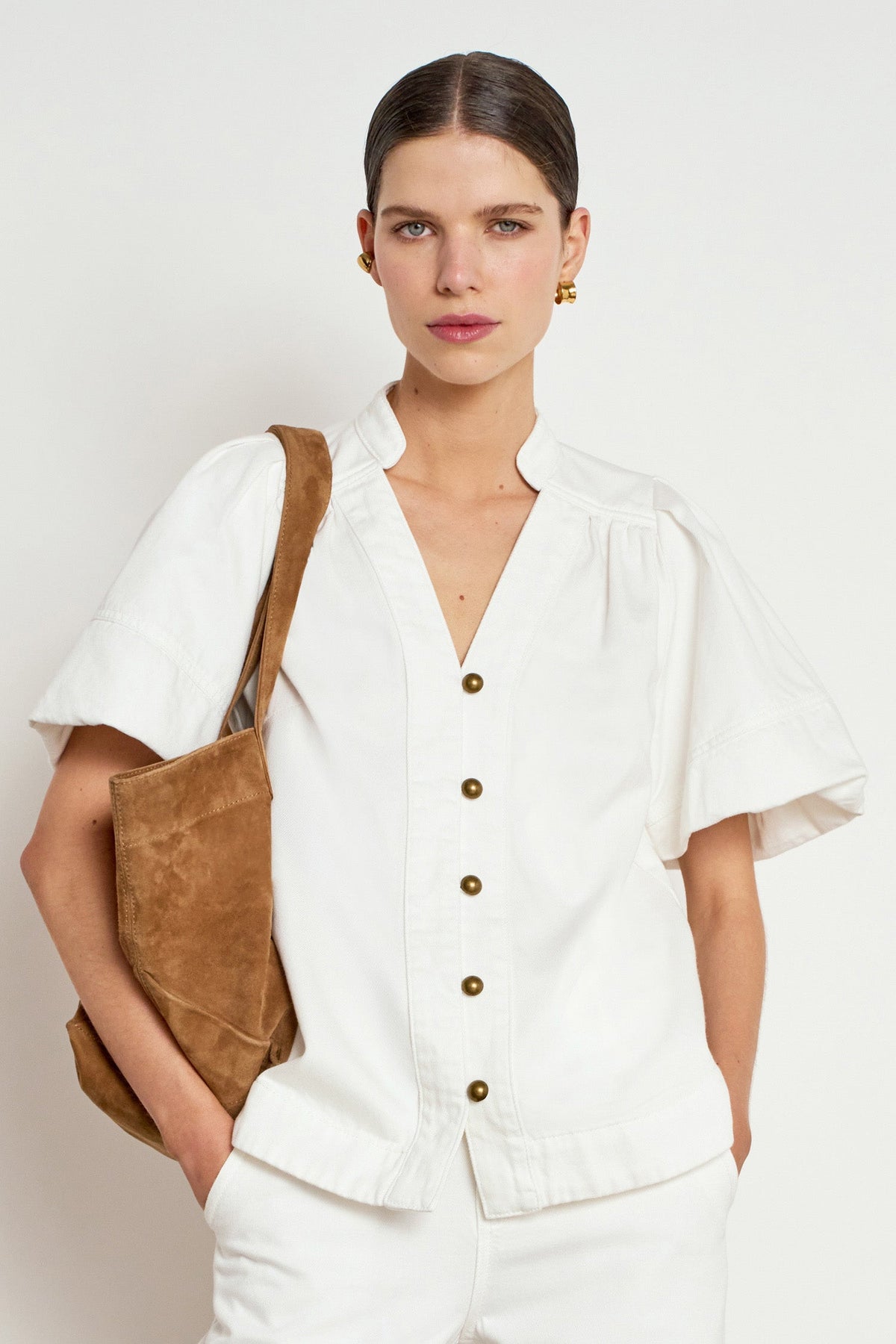 Zoe Kratzmann Magnify Top in Elm