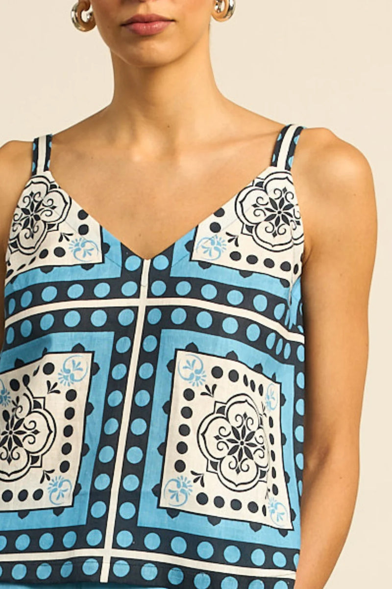 Zoe Kratzmann - Memo Top - Bay Scarf