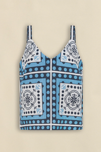 Zoe Kratzmann - Memo Top - Bay Scarf