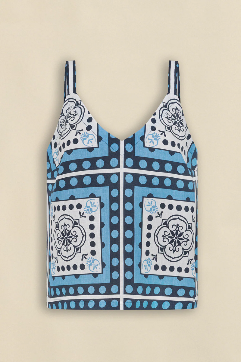 Zoe Kratzmann - Memo Top - Bay Scarf