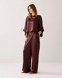 Summum - Heavy Silky Touch Top - Coffee