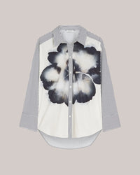 Summum - Big Flower Cotton Blouse