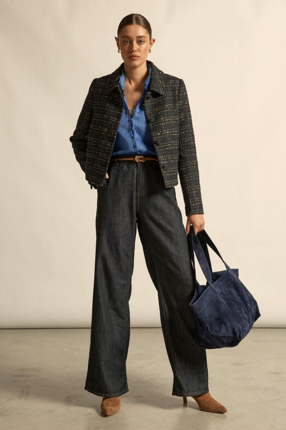 Zoe Kratzmann - Plume Jacket - Midnight Check