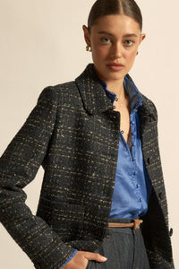 Zoe Kratzmann - Plume Jacket - Midnight Check