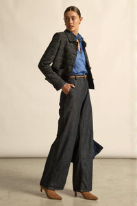 Zoe Kratzmann - Plume Jacket - Midnight Check