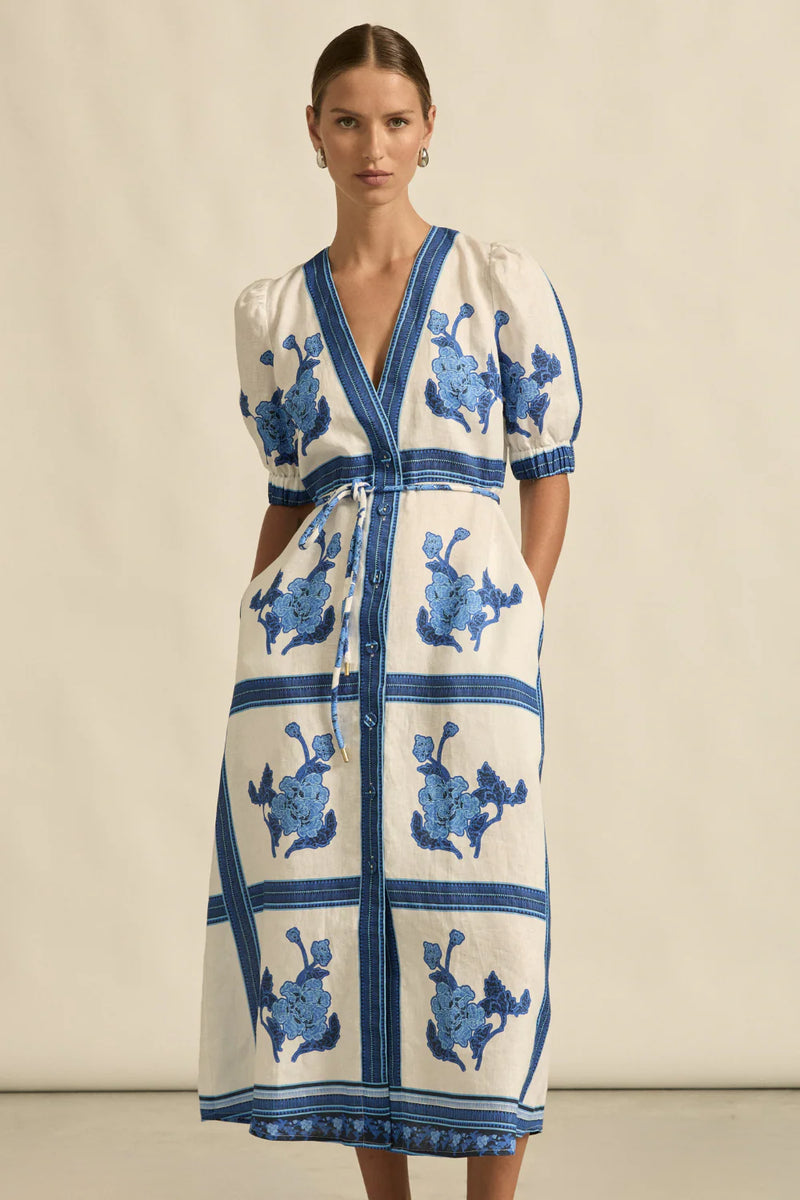 Zoe Kratzmann - Portrait Dress Azure Collage