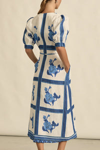 Zoe Kratzmann - Portrait Dress Azure Collage