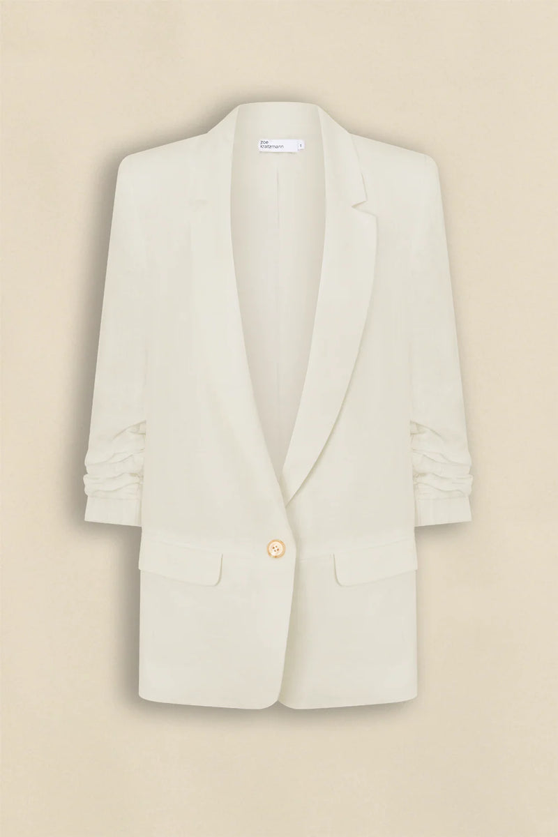 Zoe Kratzmann - Prevail Jacket - Porcelain