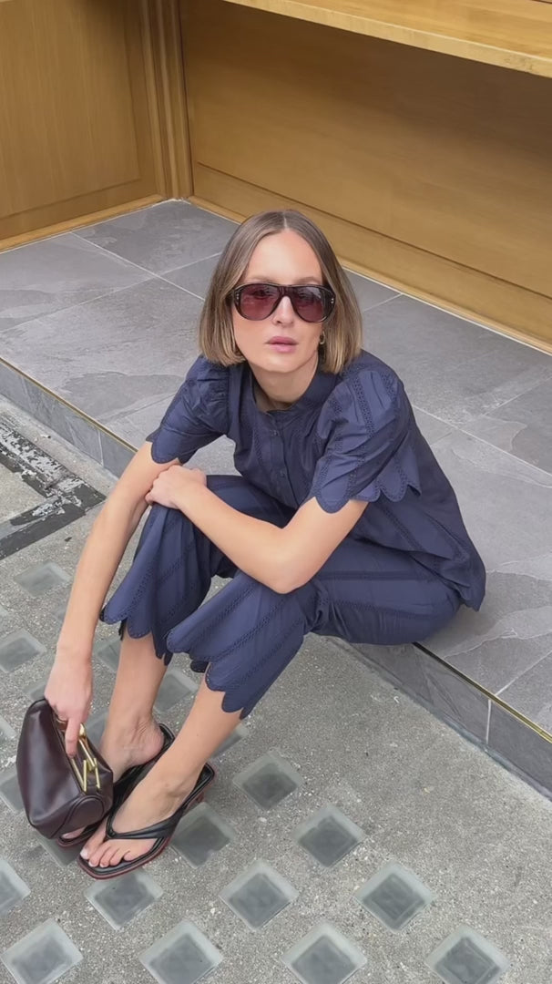 Zoe Kratzmann - Harbour Pant - Midnight Blue