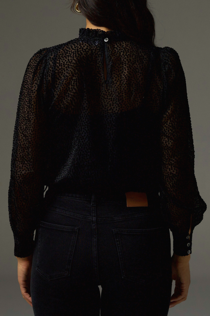 Zoe Kratzmann - Quip Top in Black