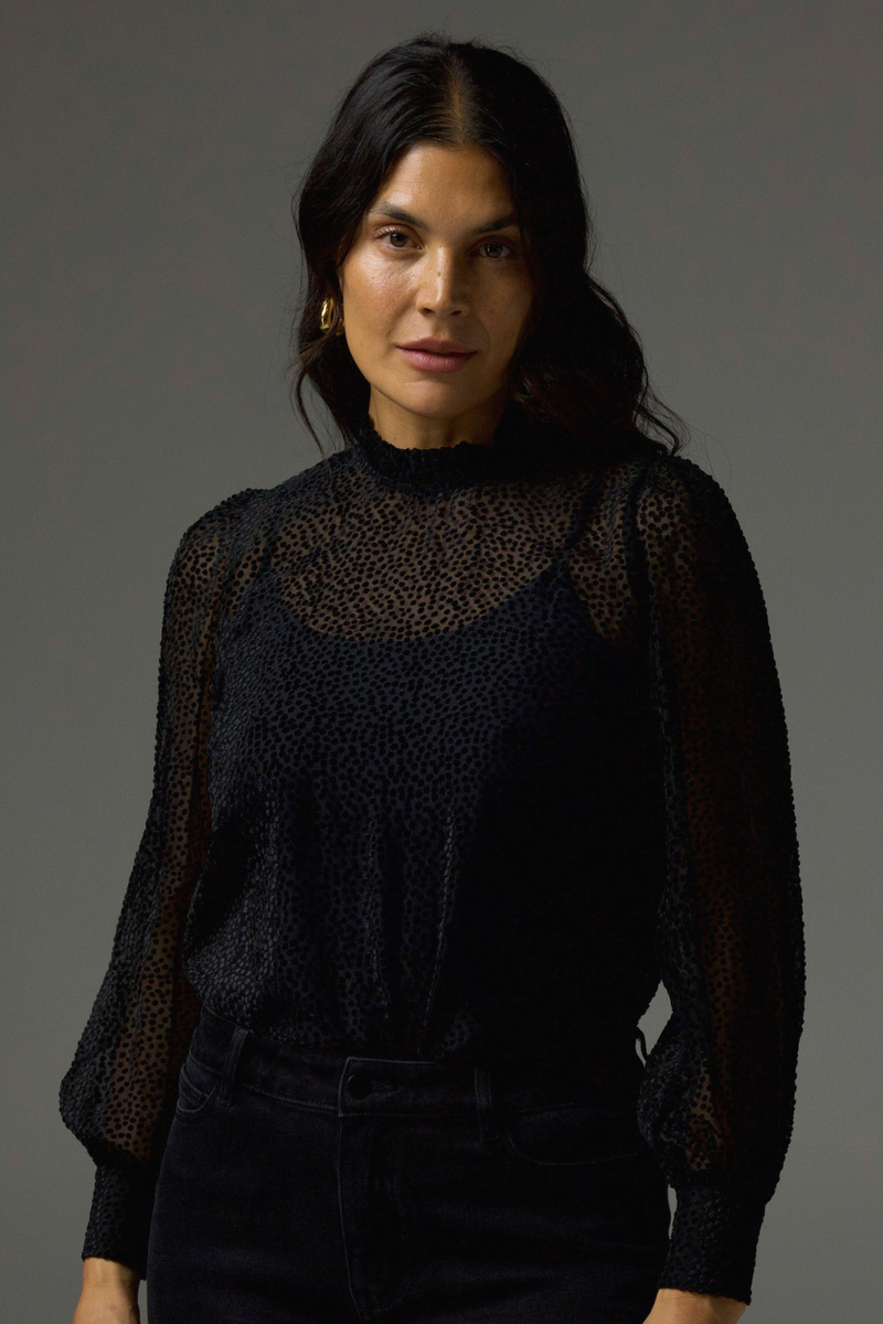 Zoe Kratzmann - Quip Top in Black