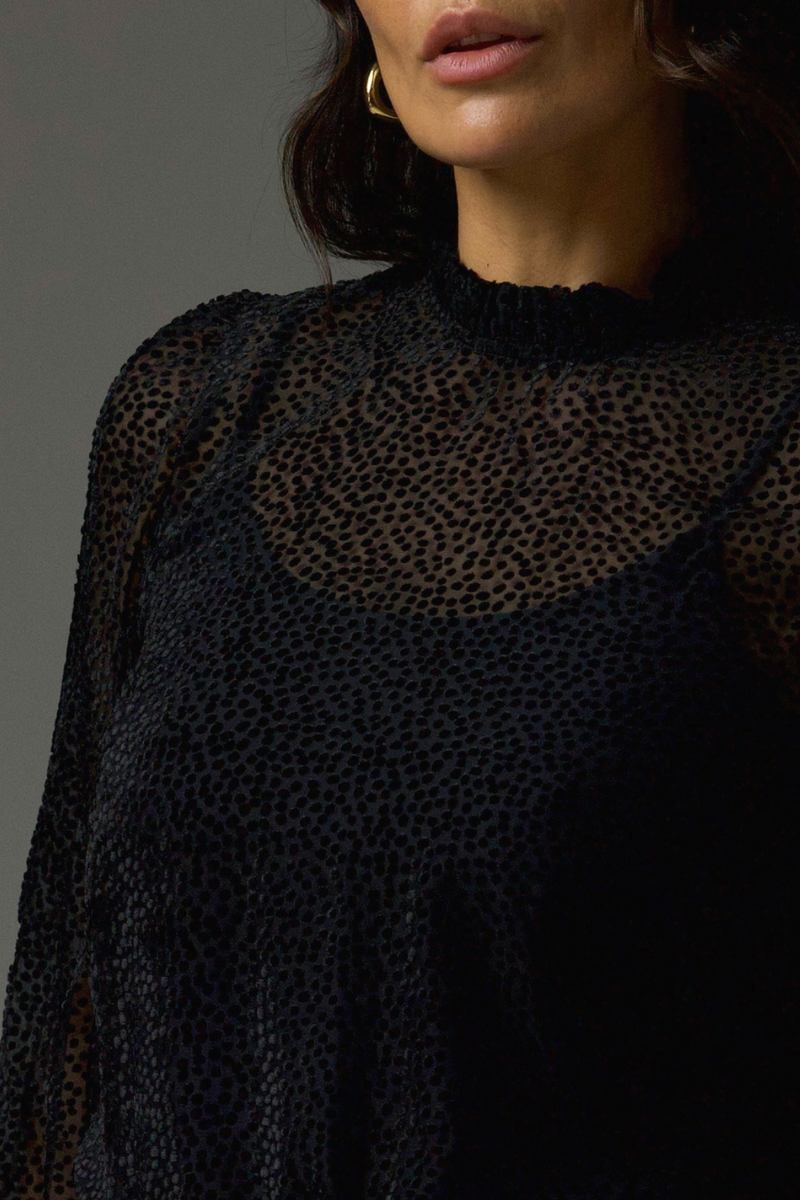 Zoe Kratzmann - Quip Top in Black