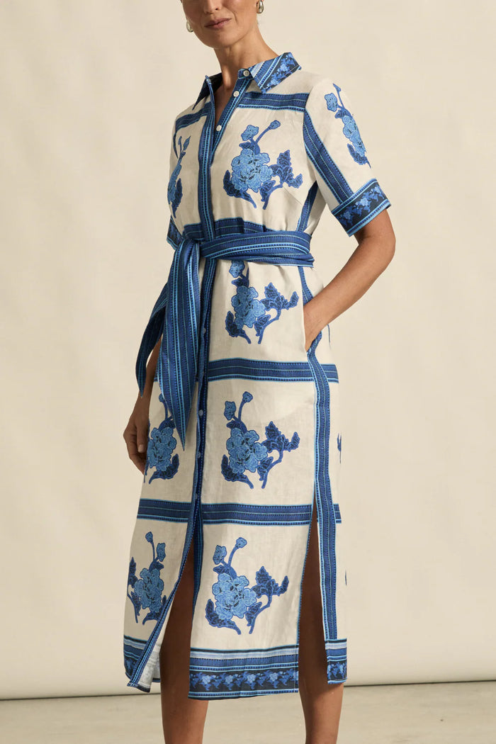 Zoe Kratzmann - Roam Dress  - Azure Collage