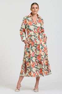 Shirty - The Amelie Shirt Dress - Peony