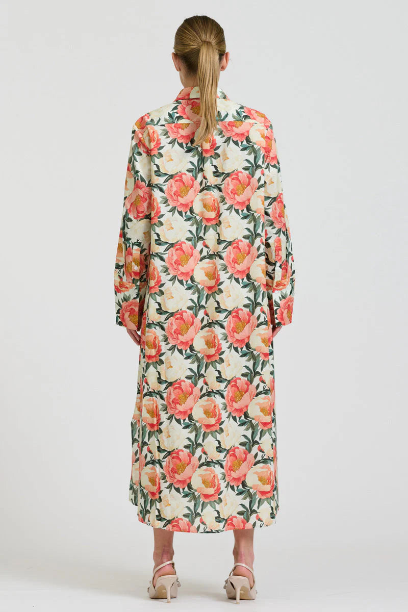 Shirty - The Amelie Shirt Dress - Peony
