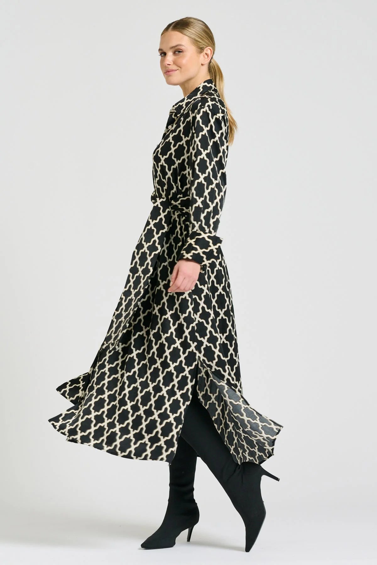 Shirty - The Amelie Shirtdress - Moroccan Print