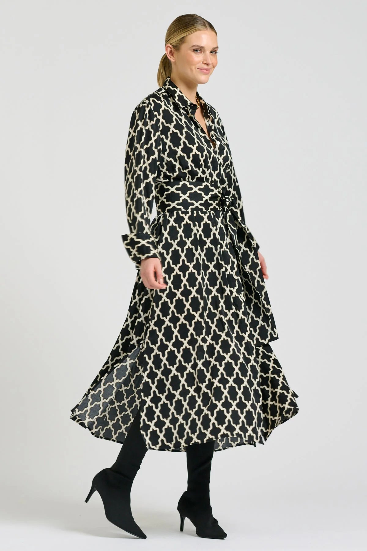 Shirty - The Amelie Shirtdress - Moroccan Print