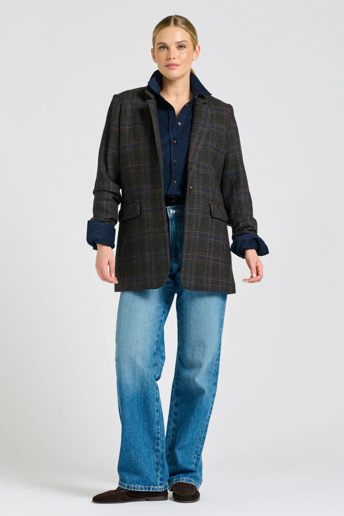 Shirty - The Iris Blazer - Perfect Plaid