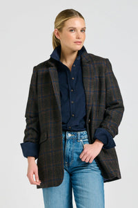 Shirty - The Iris Blazer - Perfect Plaid