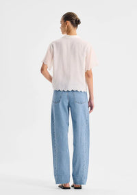 Morrison - Constance Short Sleeve Shirt - White