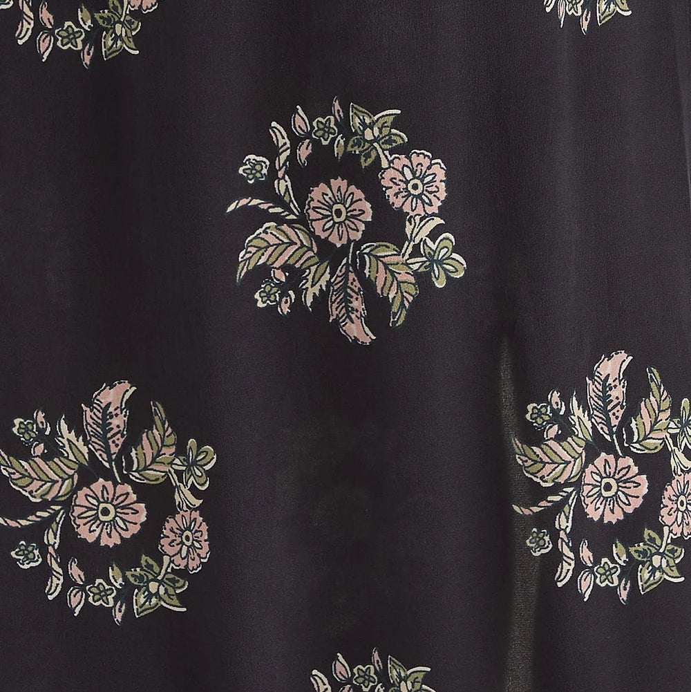 Lola - Georgia Silky Wreath Midi Dress