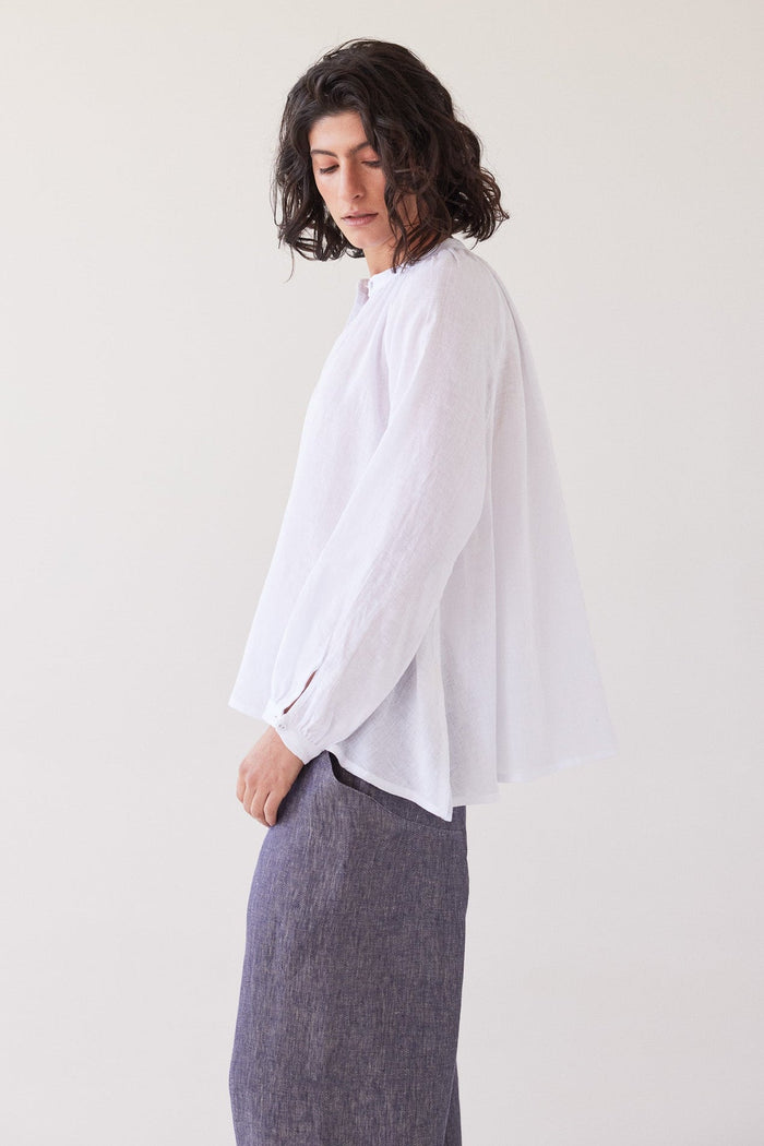 Eva's Sunday Vento Long Sleeve Shirt White