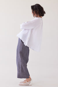 Eva's Sunday Vento Long Sleeve Shirt White