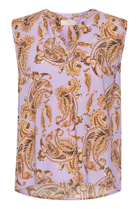 Cream Rosina Blouse - Vintage Rose