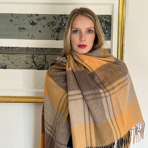 Premium Wool Thick Blanket Scarf