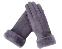 Gloves, Faux Suede Touch Screen