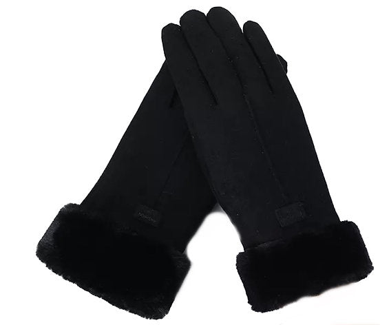 Gloves, Faux Suede Touch Screen