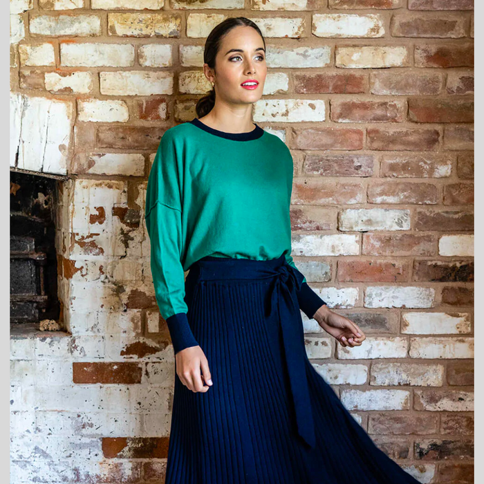 Clair Knit Cotton & Cashmere