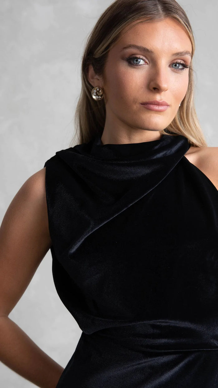 Azalea Velvet Dress