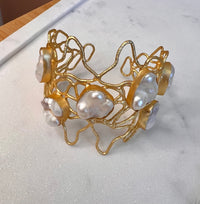 Baroque Pearl Cuff