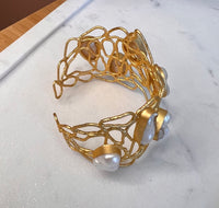 Baroque Pearl Cuff