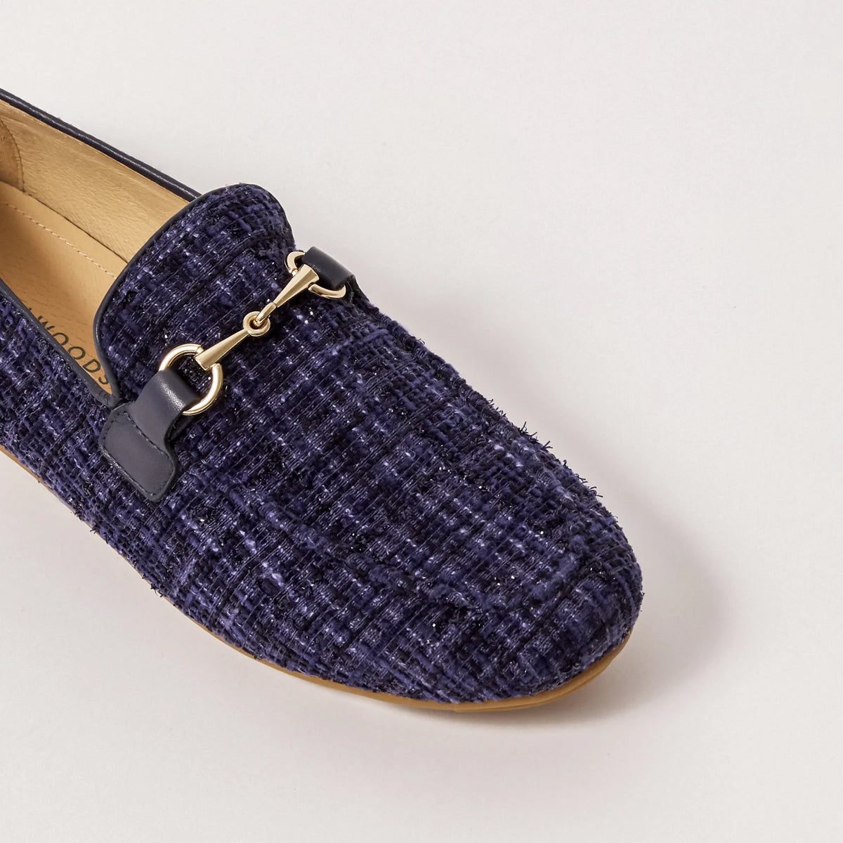 Linden Loafer - Navy Tweed