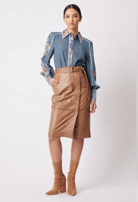 Tallitha Skirt in Husk