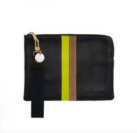 Paige Clutch Stripe