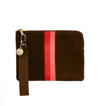 Paige Clutch Stripe