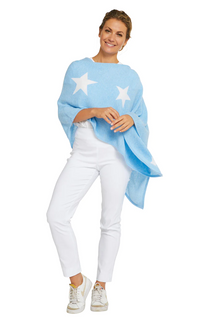 Skye Blue & White Star