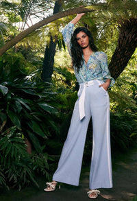 Grace Tencel Pants in Chambray