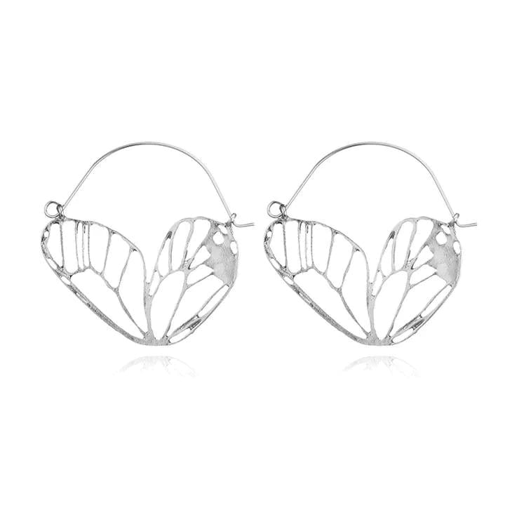 Monarch Butterfly Wing  Earring